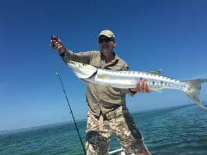 Nick Hansen fishing in Key West.