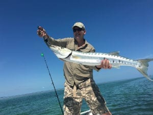 Nick Hansen fishing in Key West.